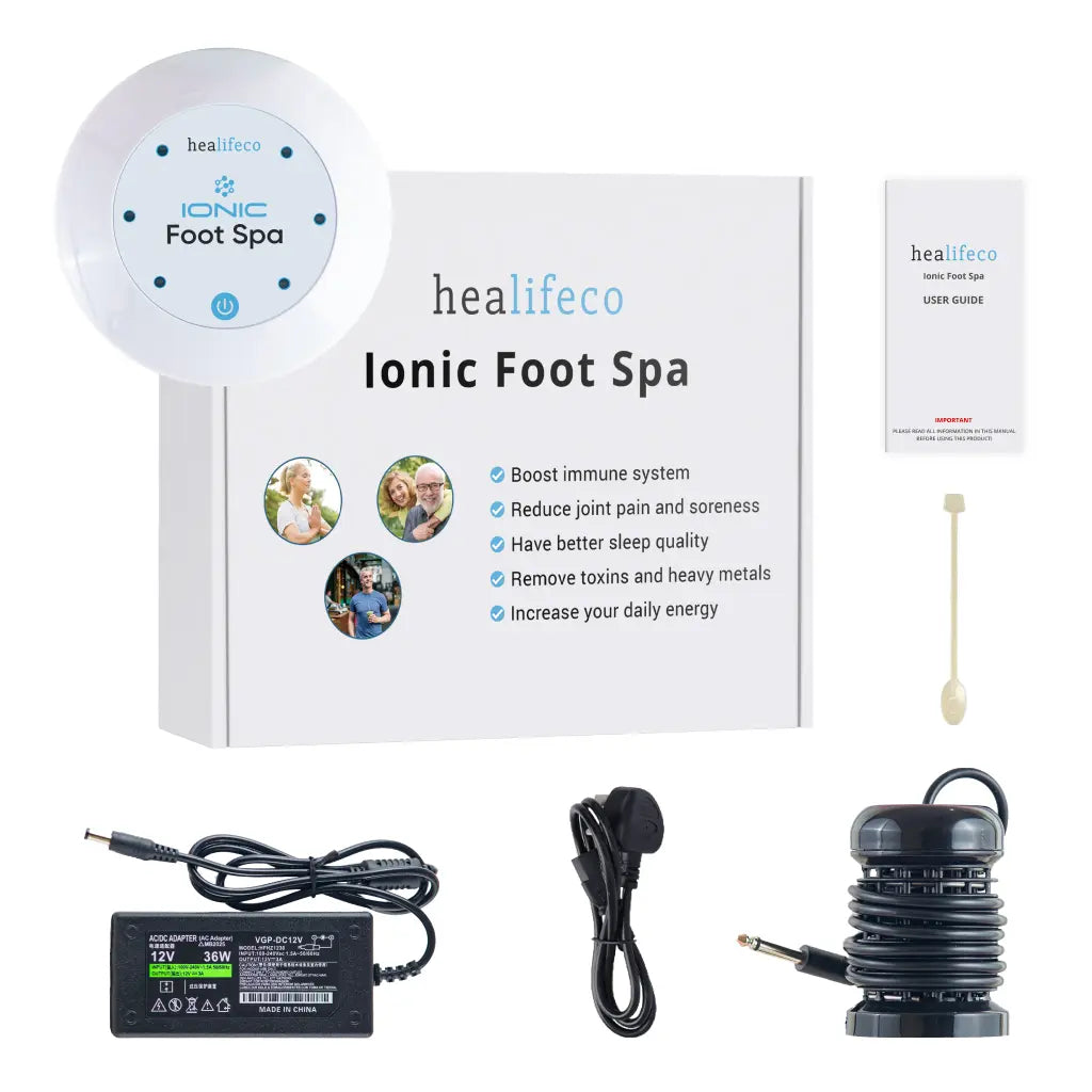 Heallifeco Ionic Foot Spa | Remove Toxins and Heavy Metals for a Healthier Life 🇸🇪