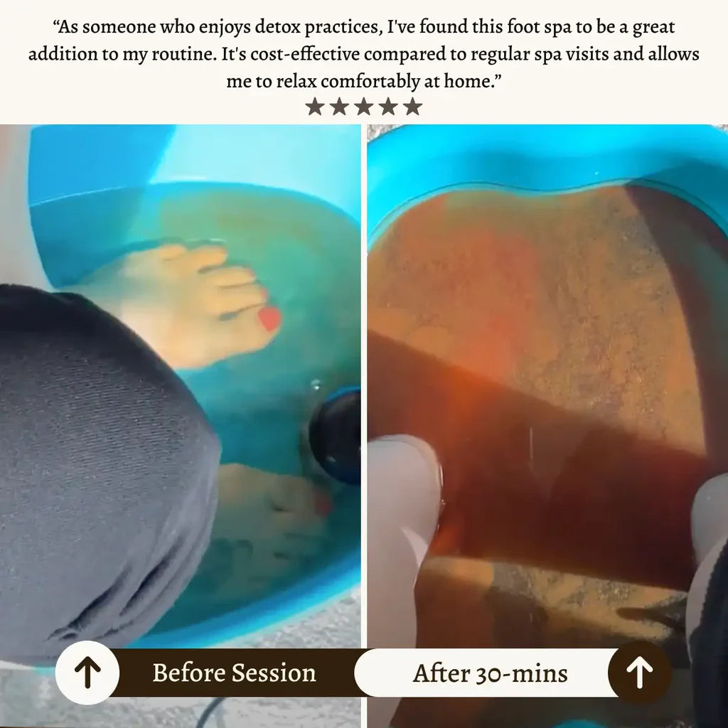 Heallifeco Ionic Foot Spa | Remove Toxins and Heavy Metals for a Healthier Life 🇸🇪