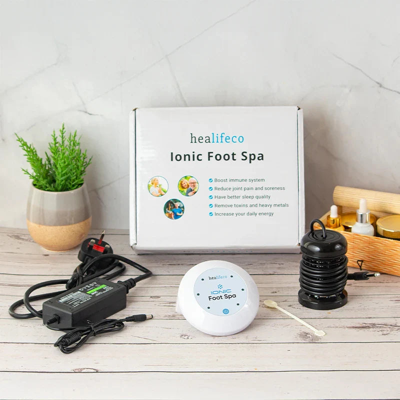 Heallifeco Ionic Foot Spa | Remove Toxins and Heavy Metals for a Healthier Life 🇸🇪