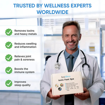 Heallifeco Ionic Foot Spa | Remove Toxins and Heavy Metals for a Healthier Life 🇸🇪