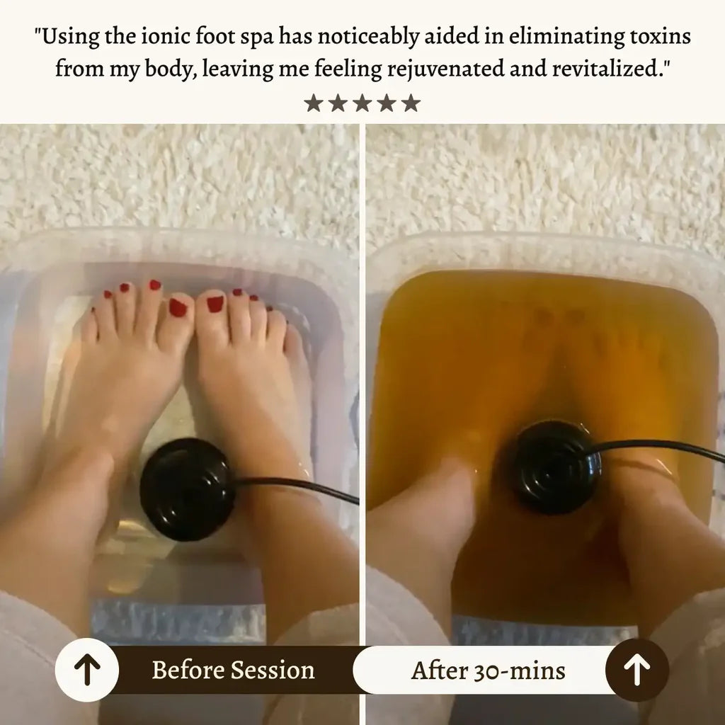 Heallifeco Ionic Foot Spa | Remove Toxins and Heavy Metals for a Healthier Life 🇸🇪