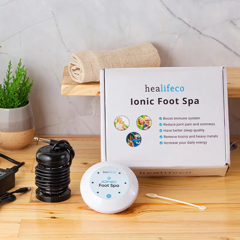 Heallifeco Ionic Foot Spa | Remove Toxins and Heavy Metals for a Healthier Life 🇸🇪